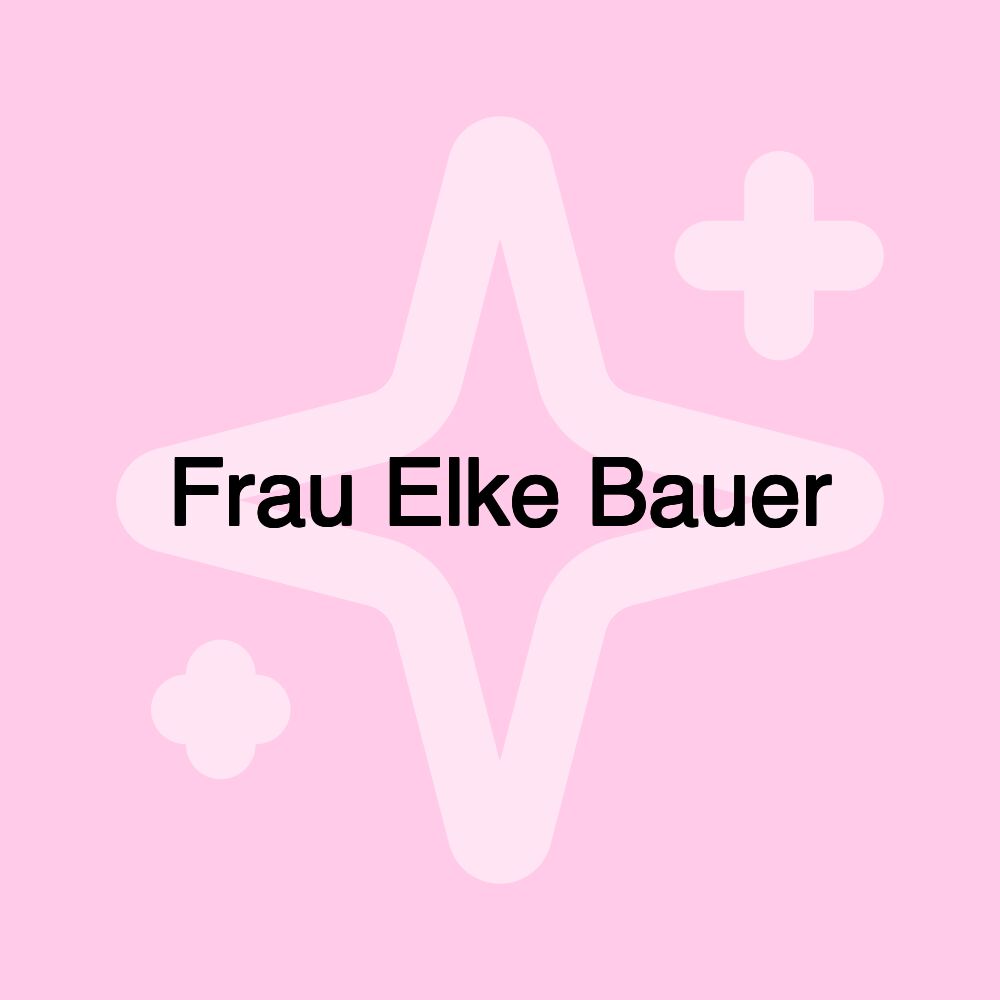 Frau Elke Bauer