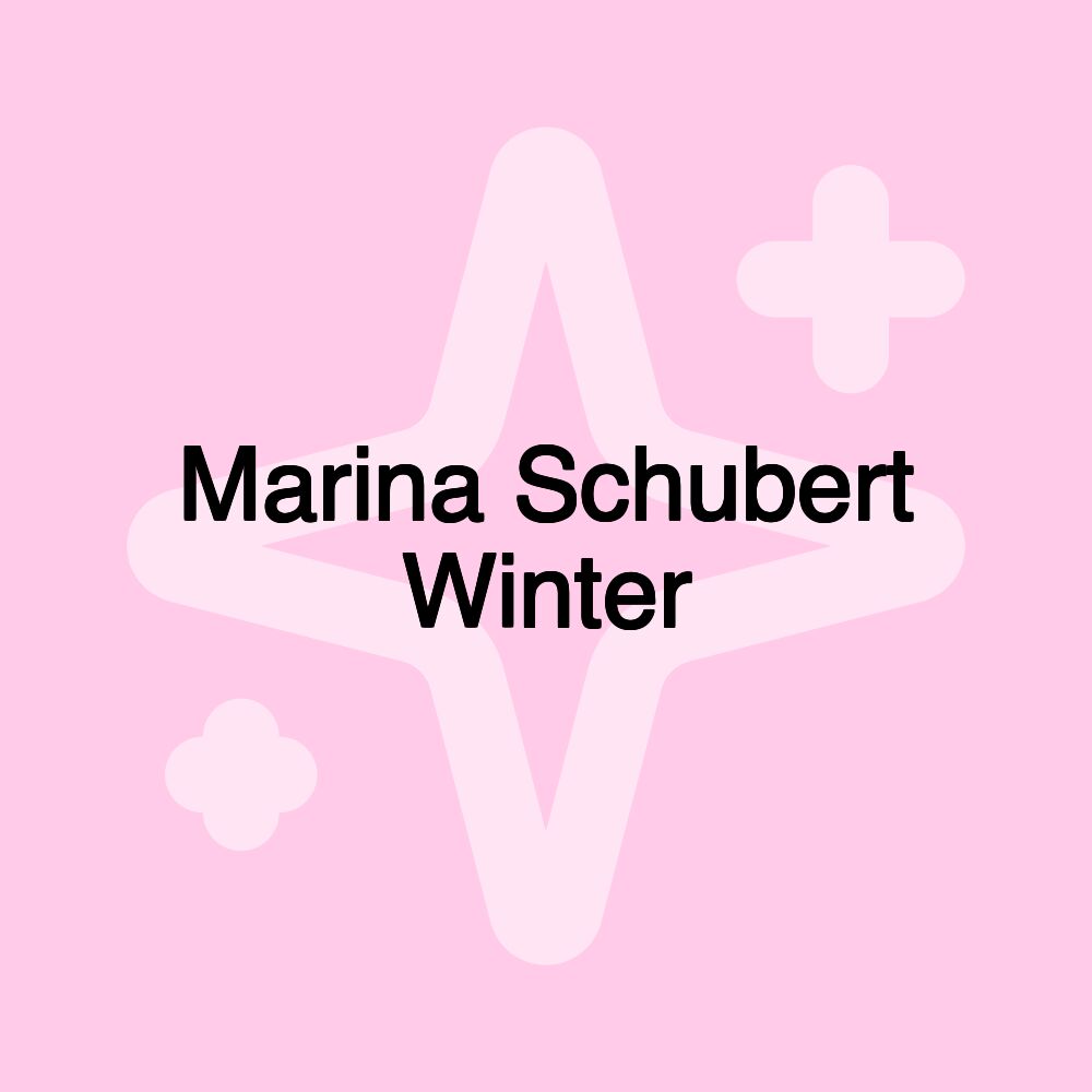 Marina Schubert Winter