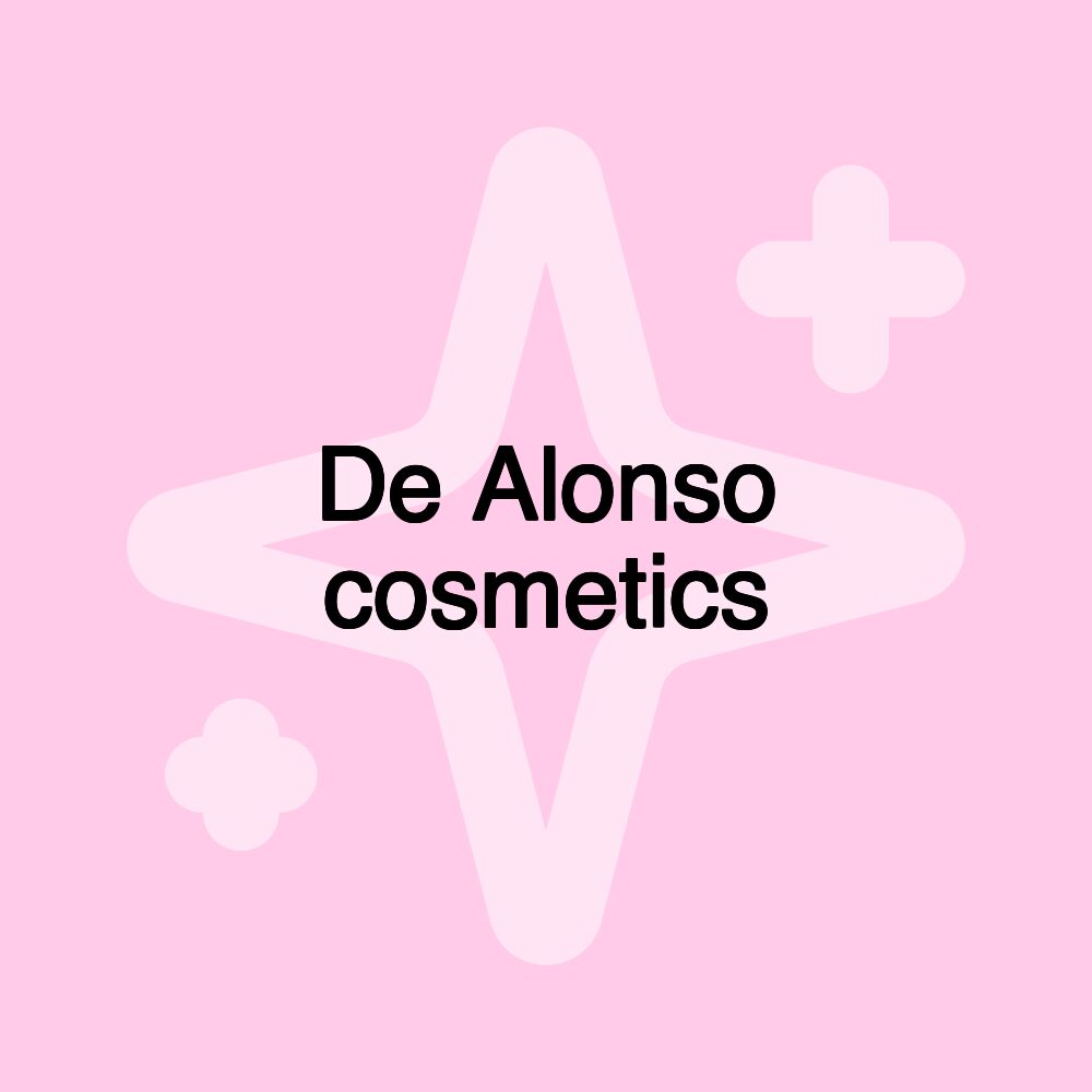 De Alonso cosmetics