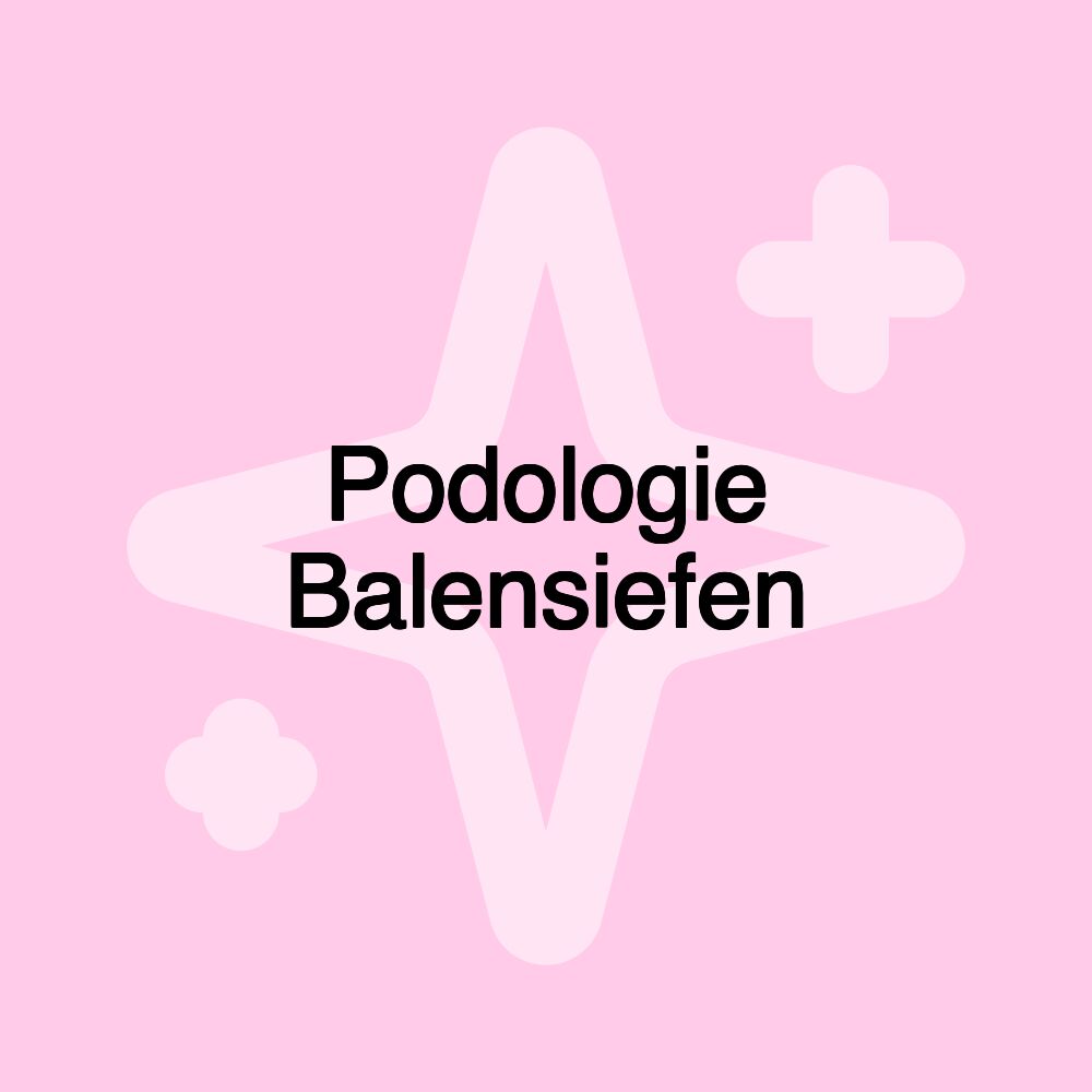 Podologie Balensiefen