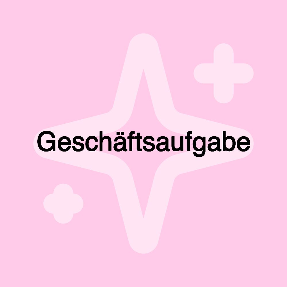 Geschäftsaufgabe