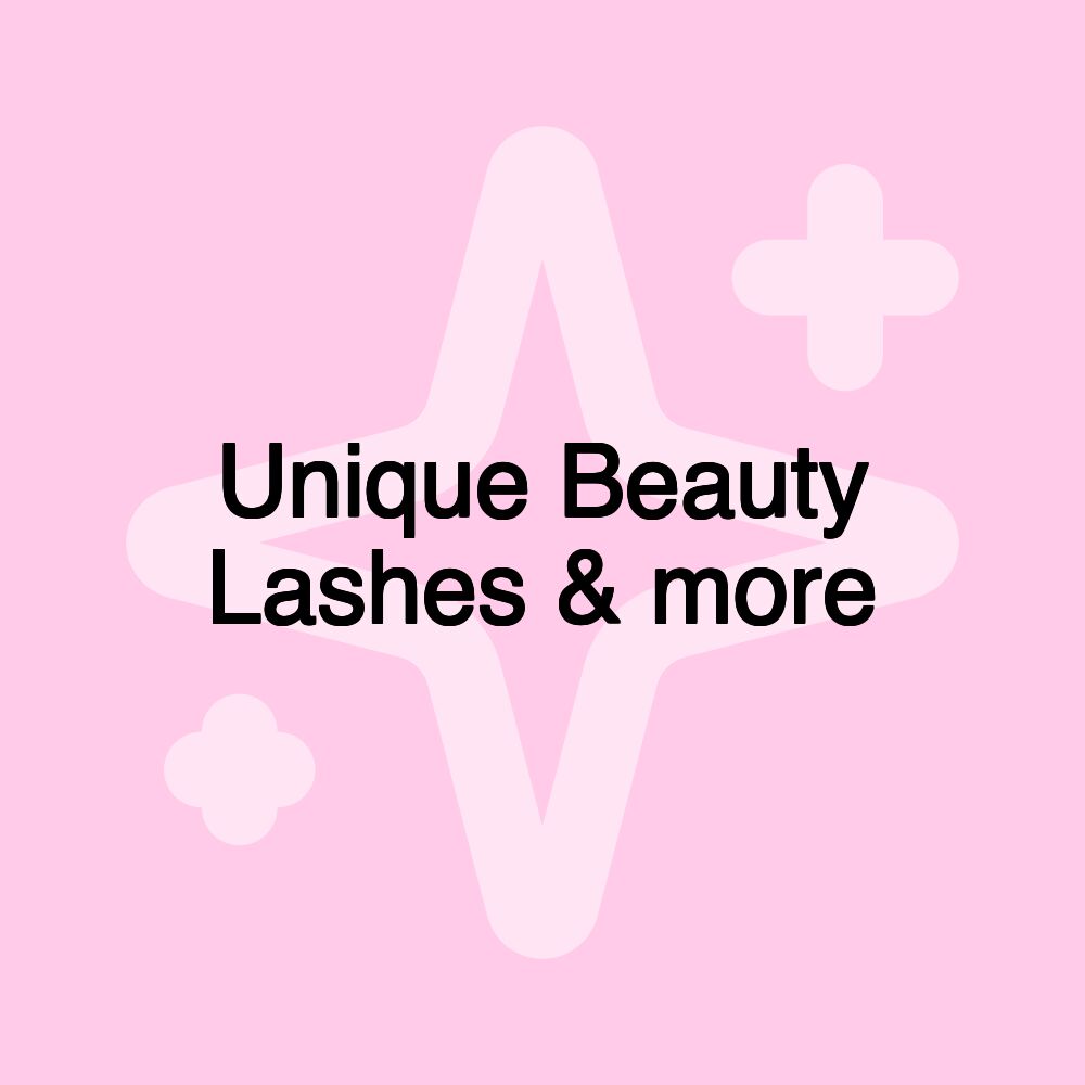 Unique Beauty Lashes & more