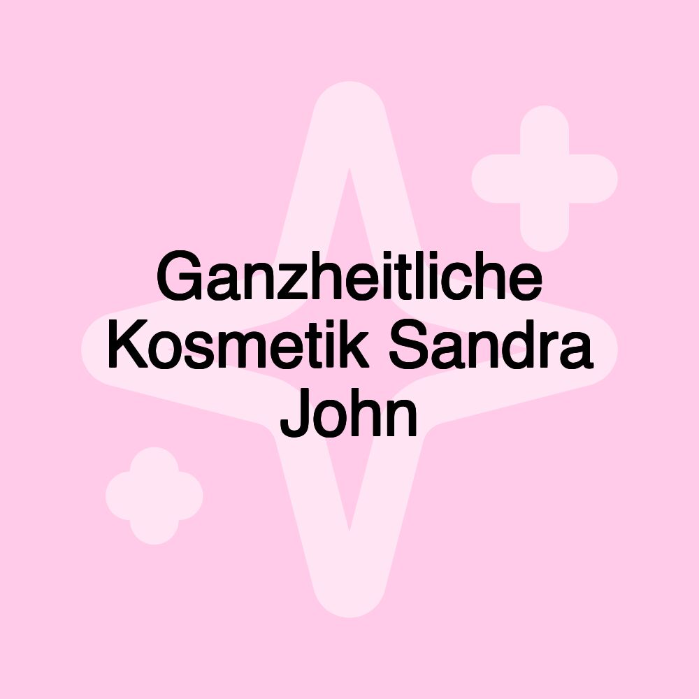 Ganzheitliche Kosmetik Sandra John