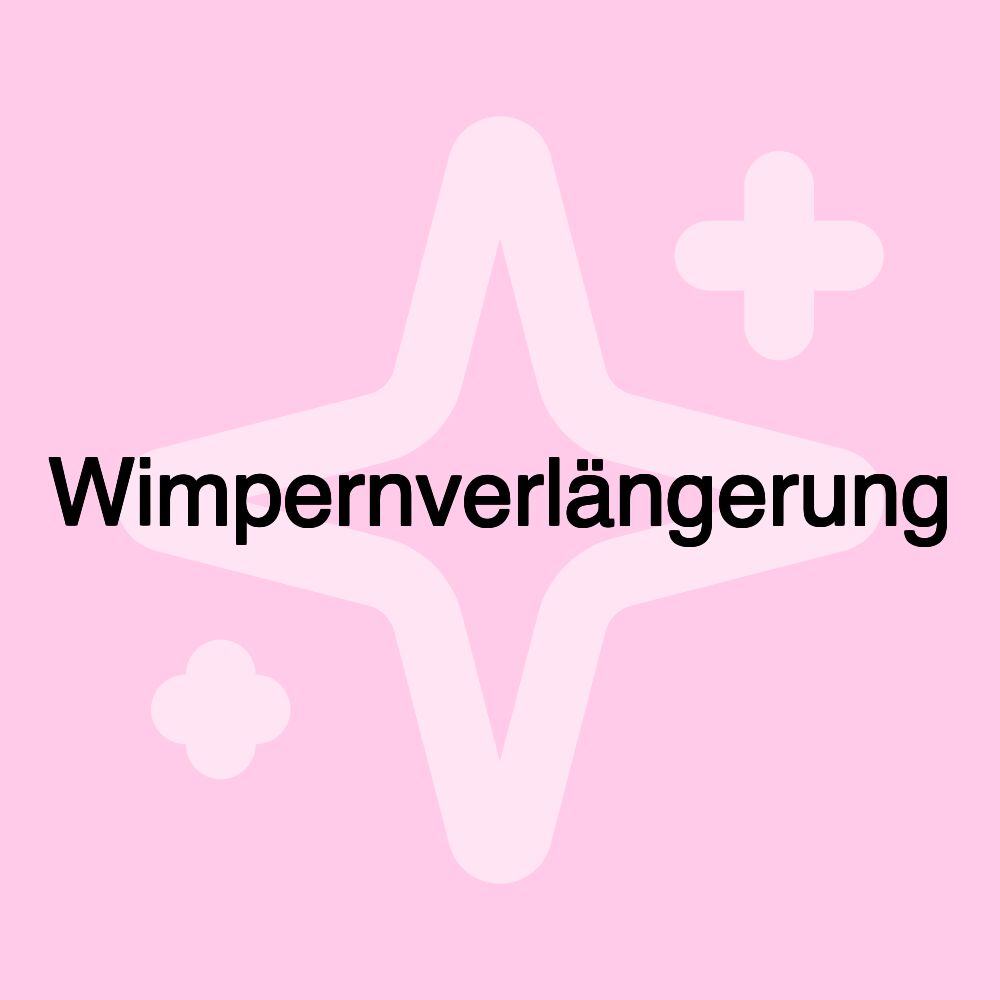 Wimpernverlängerung