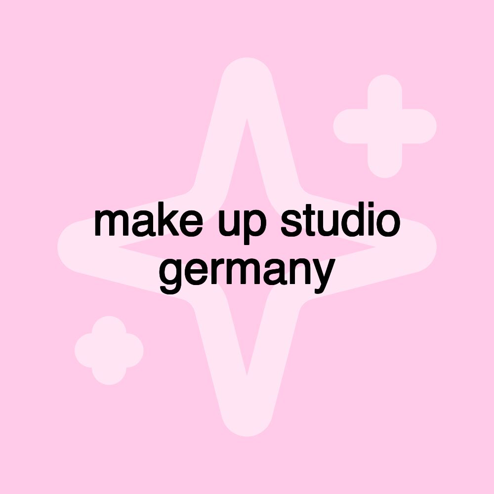 make up studio germany