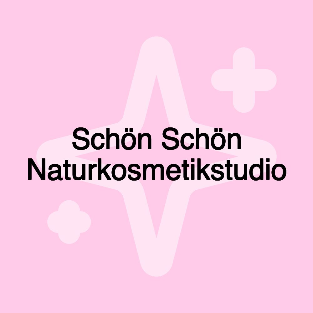 Schön Schön Naturkosmetikstudio