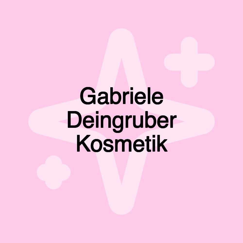 Gabriele Deingruber Kosmetik