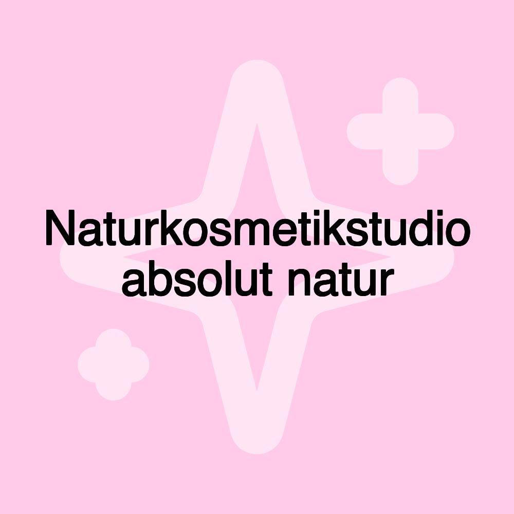 Naturkosmetikstudio absolut natur