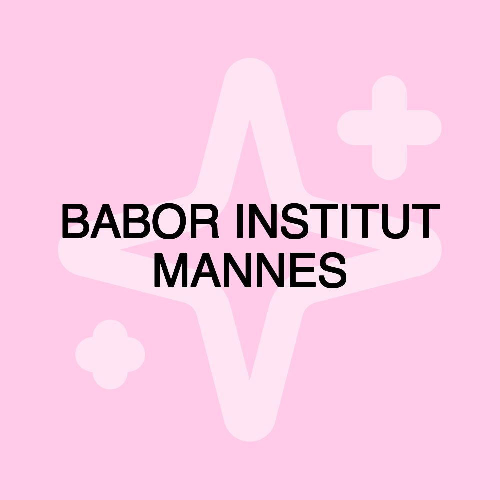 BABOR INSTITUT MANNES