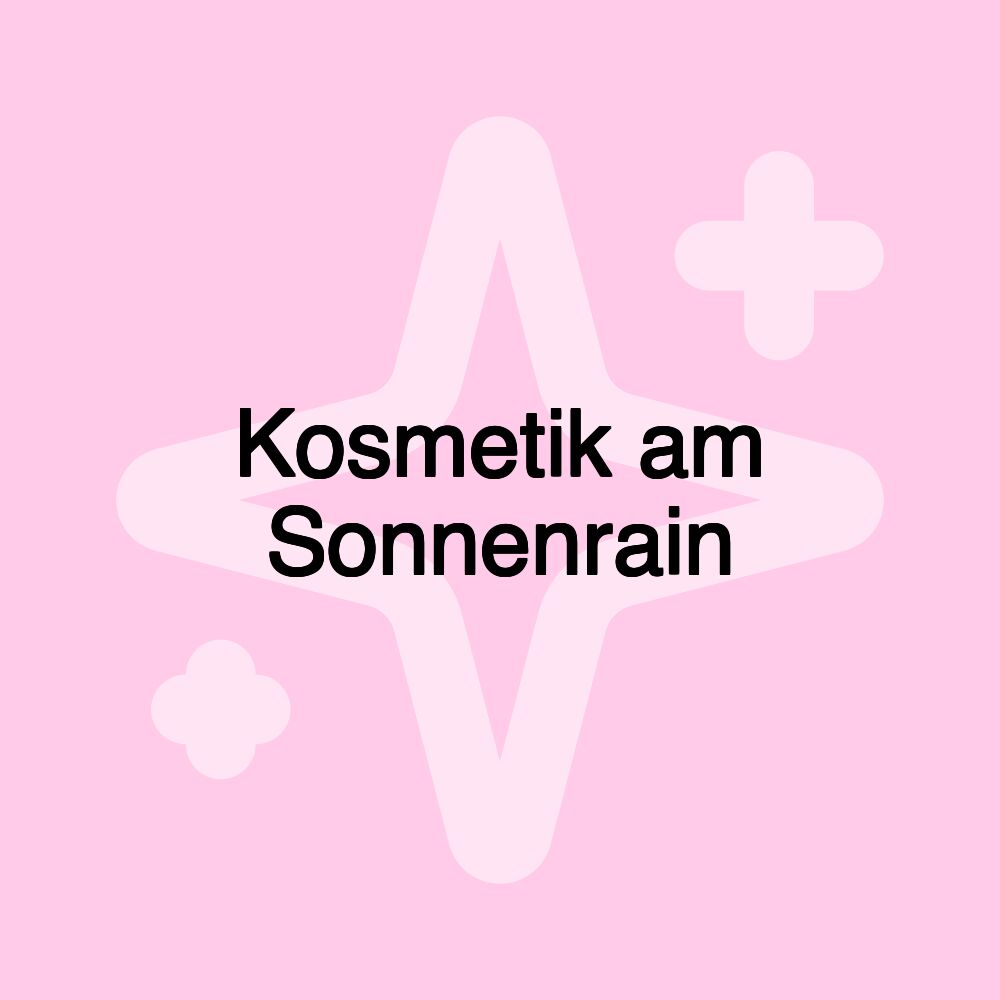 Kosmetik am Sonnenrain