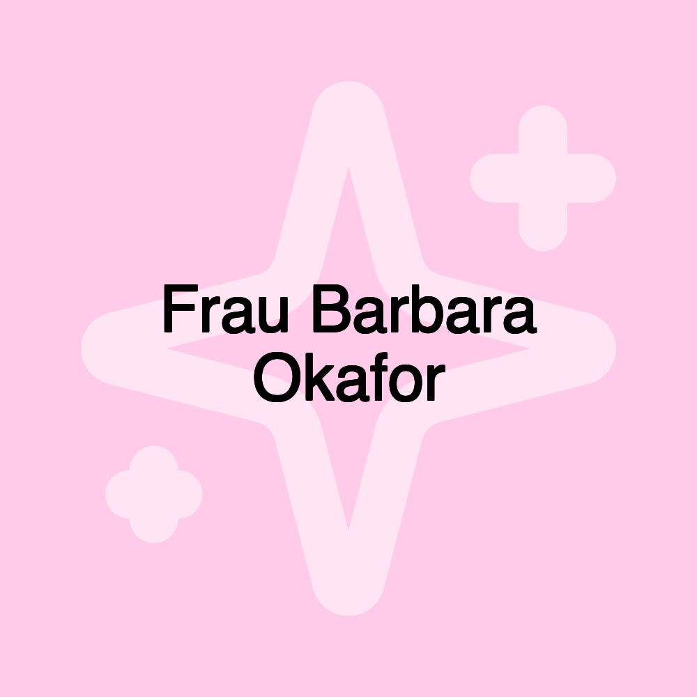 Frau Barbara Okafor