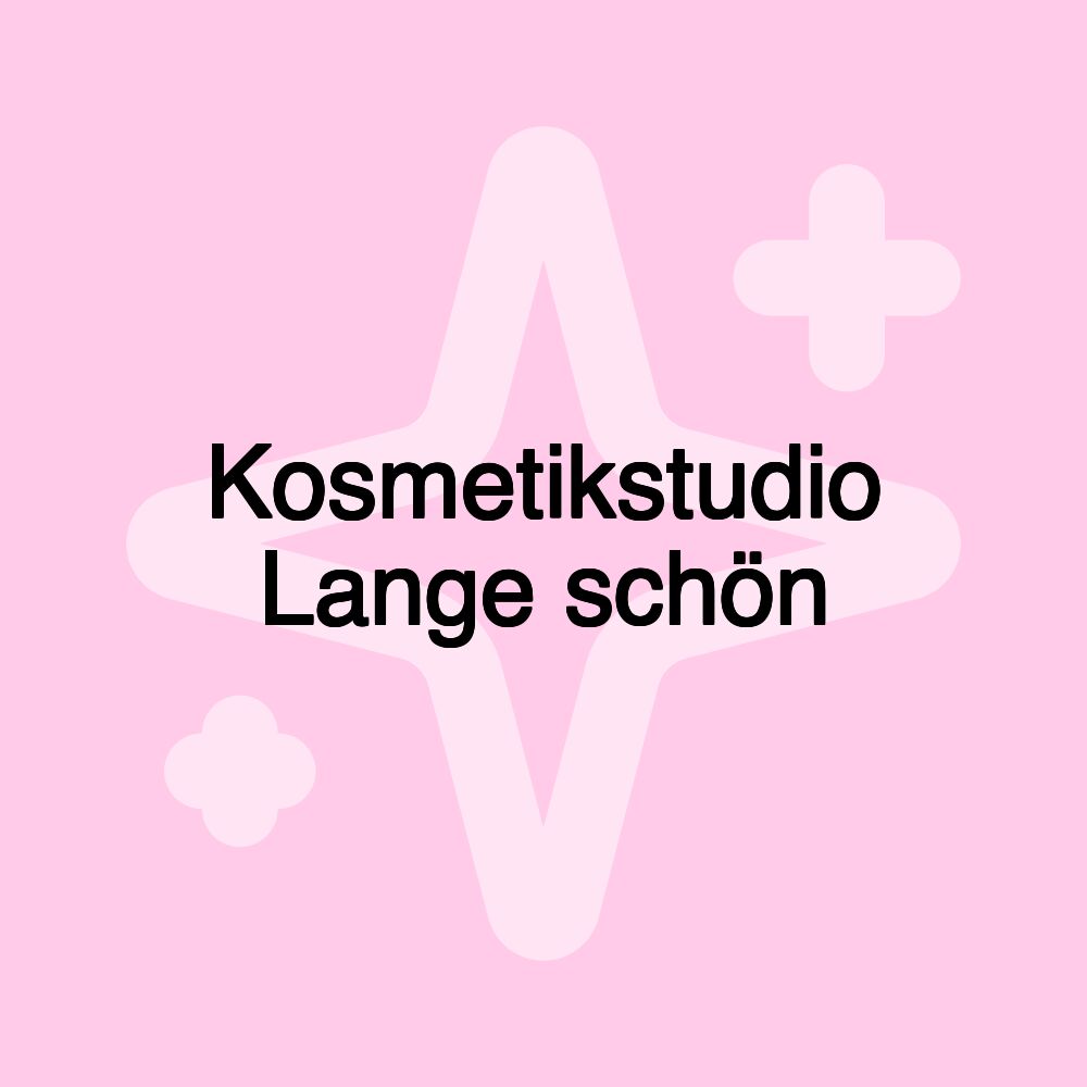 Kosmetikstudio Lange schön