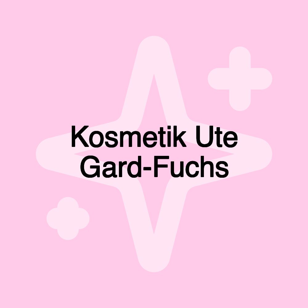 Kosmetik Ute Gard-Fuchs