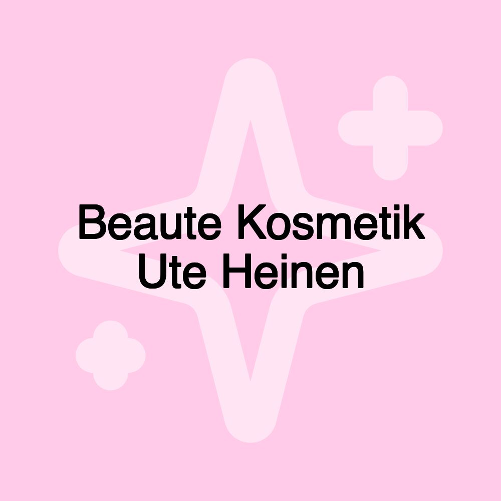 Beaute Kosmetik Ute Heinen