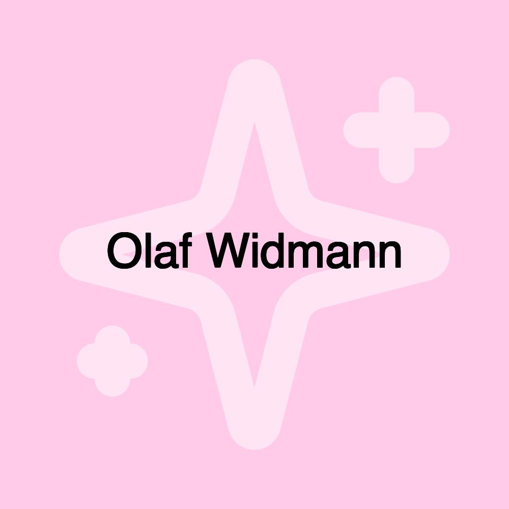 Olaf Widmann