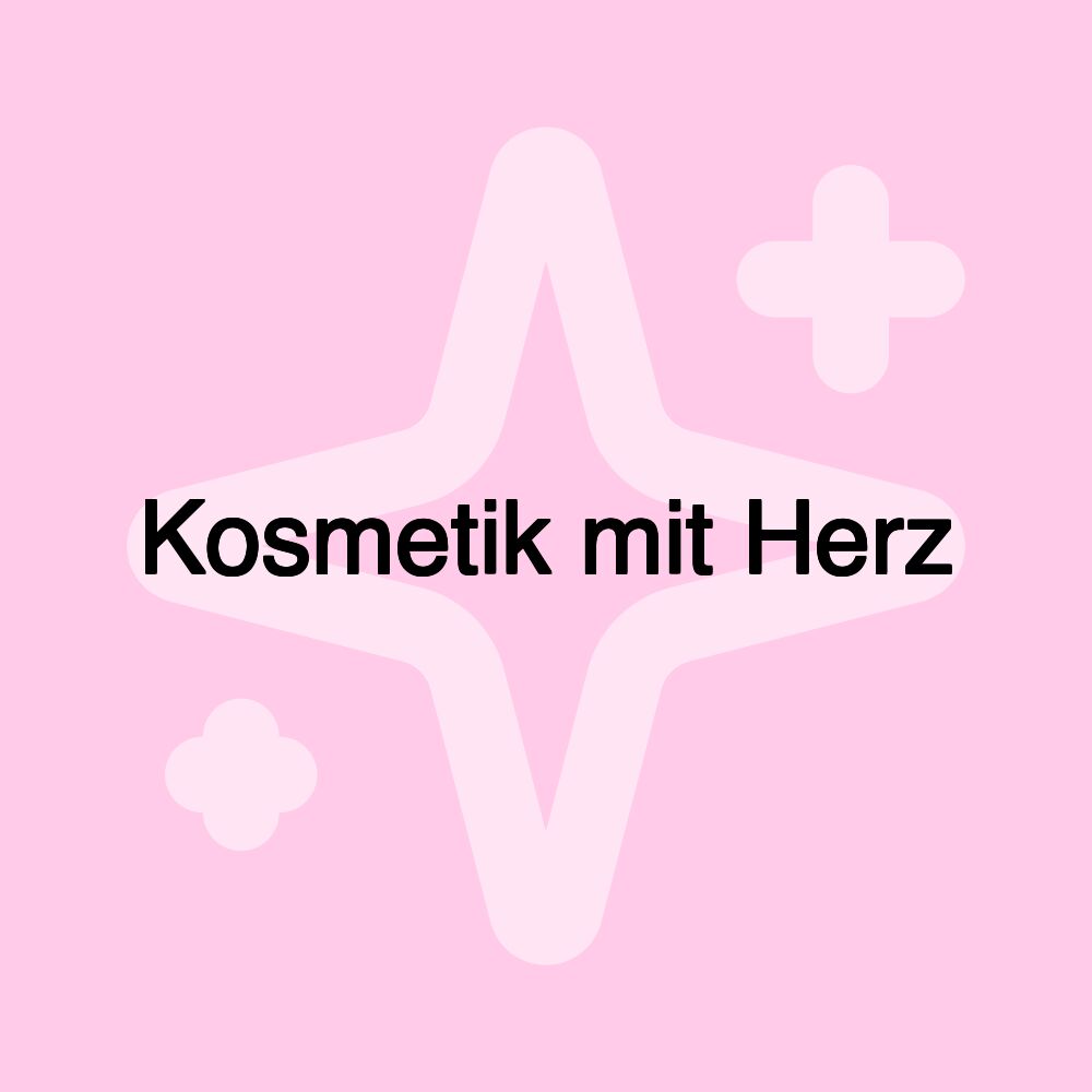 Kosmetik mit Herz