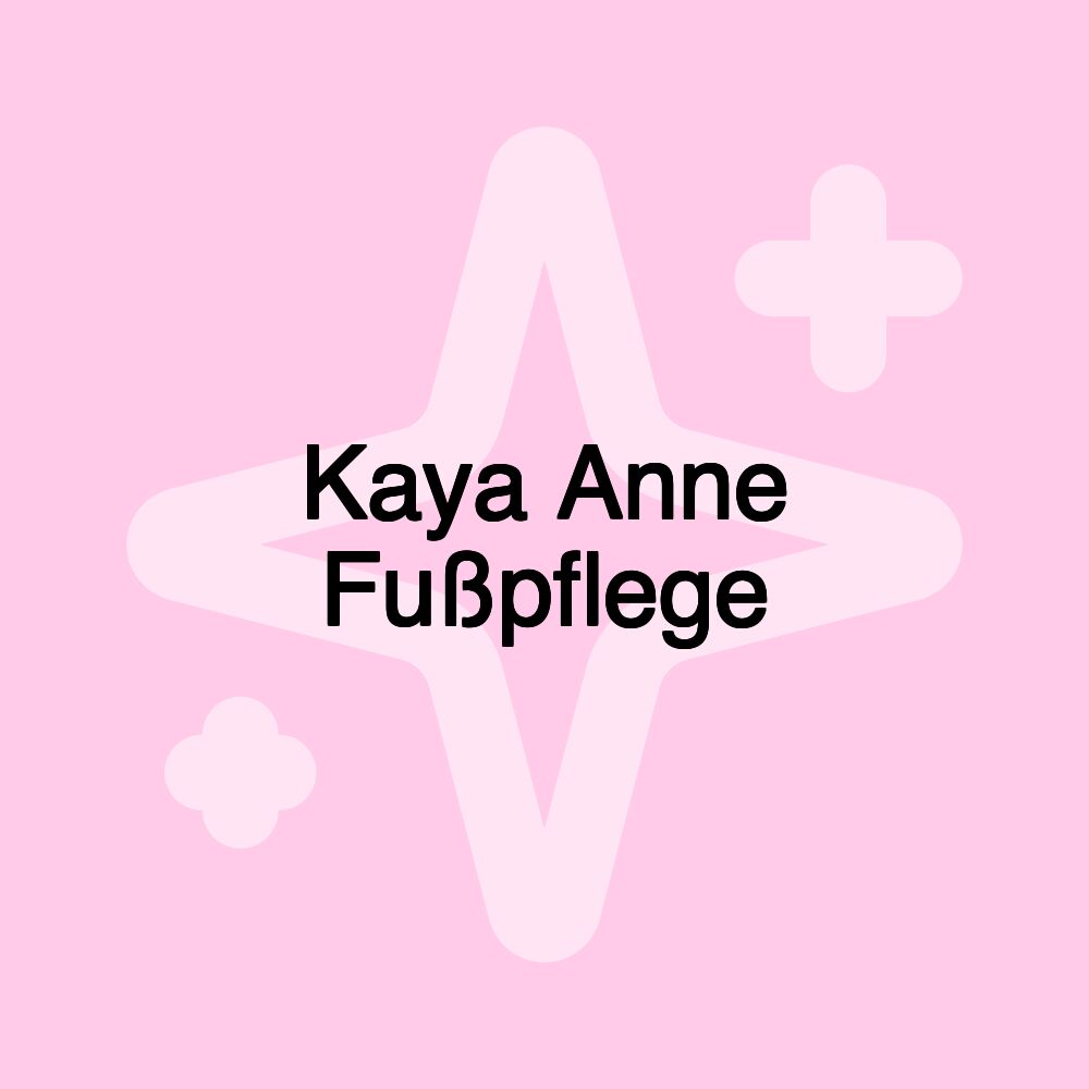 Kaya Anne Fußpflege