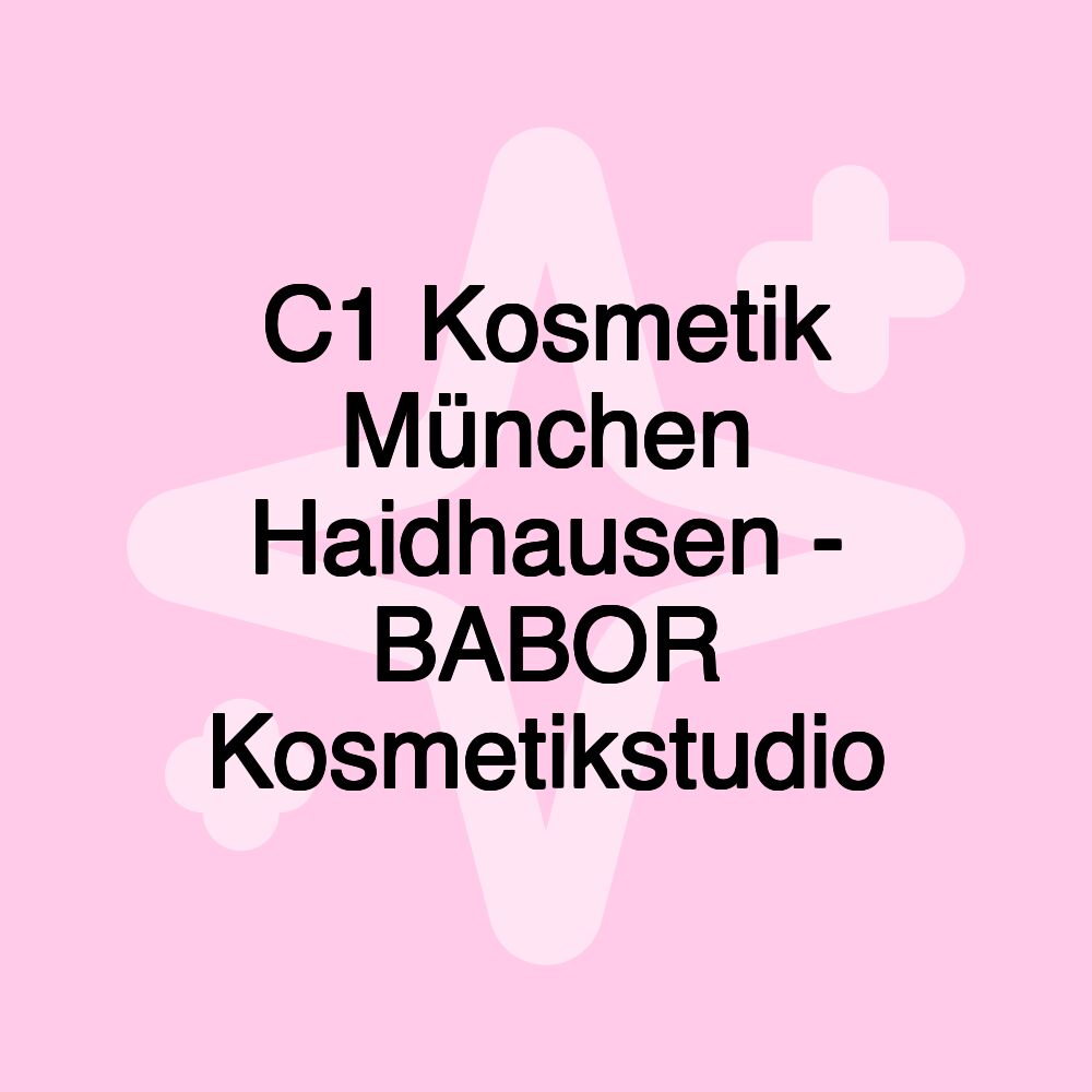 C1 Kosmetik München Haidhausen - BABOR Kosmetikstudio