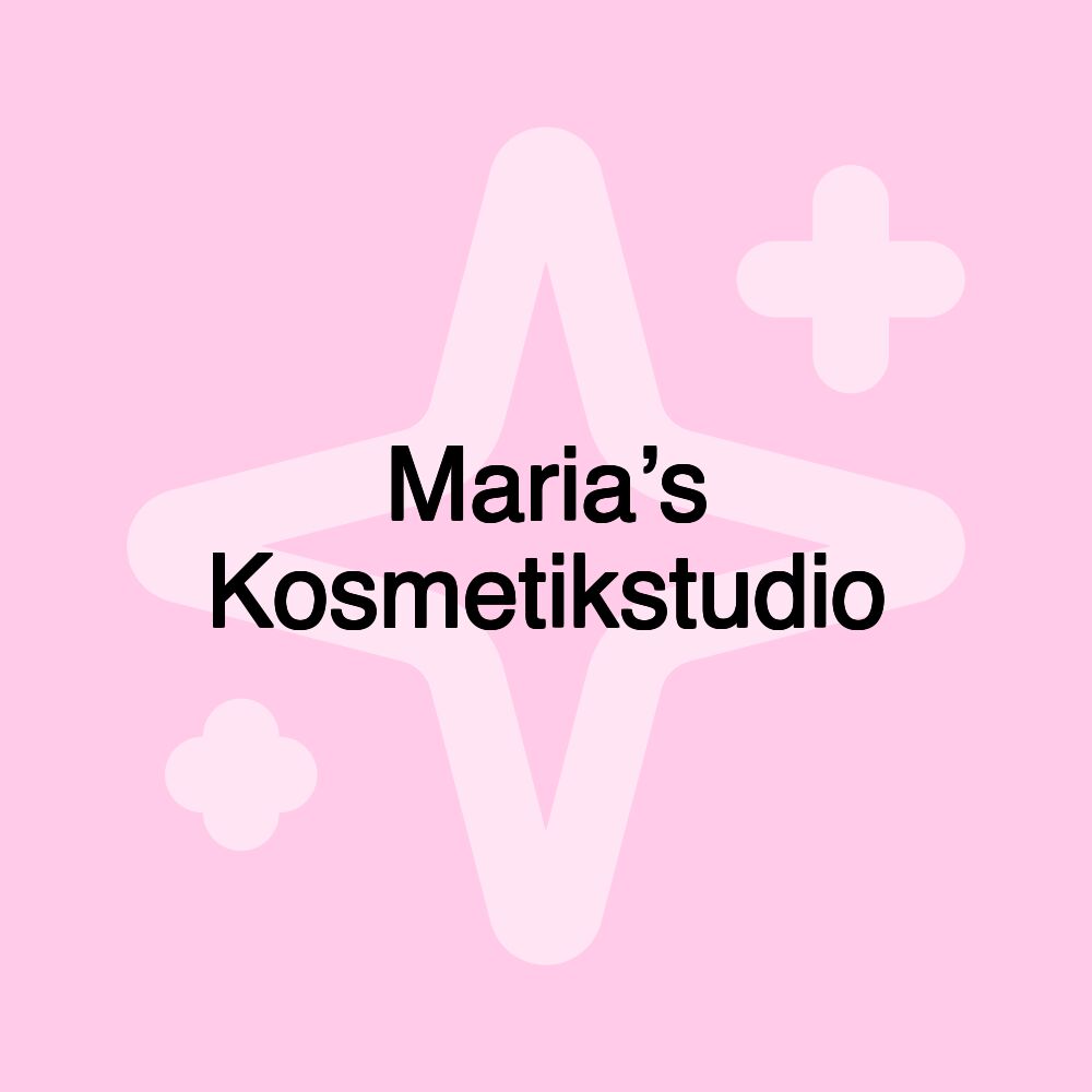 Maria’s Kosmetikstudio