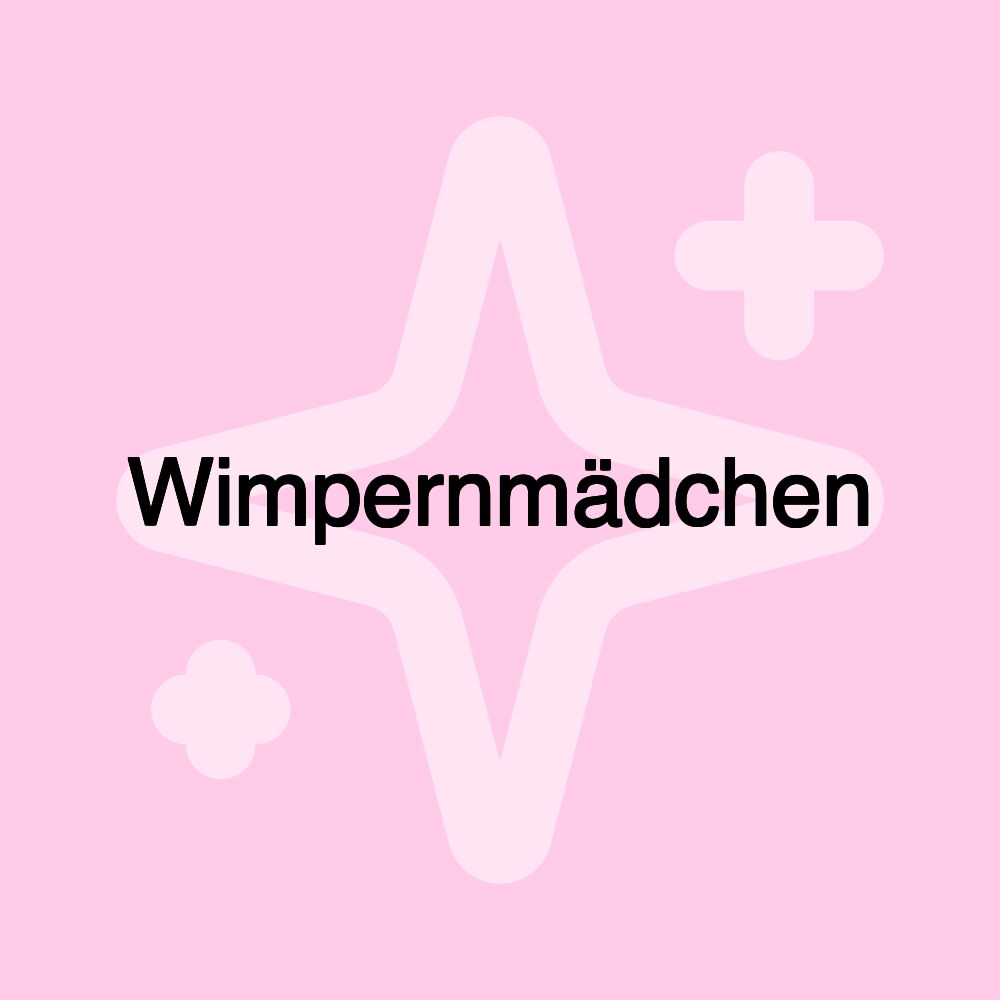 Wimpernmädchen