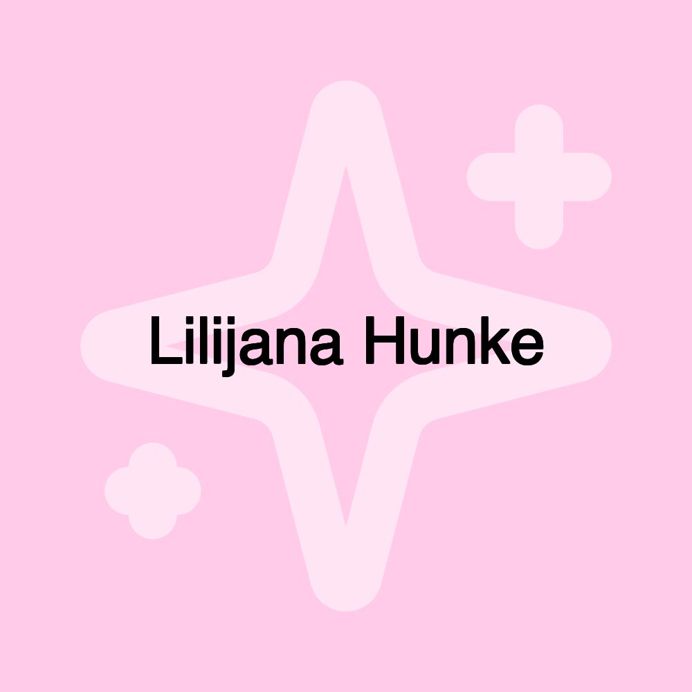 Lilijana Hunke