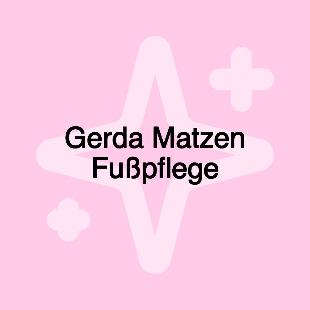 Gerda Matzen Fußpflege