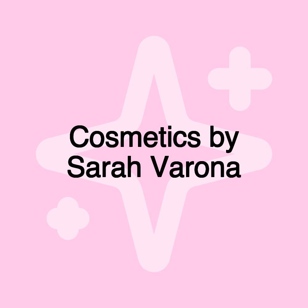 Cosmetics by Sarah Varona