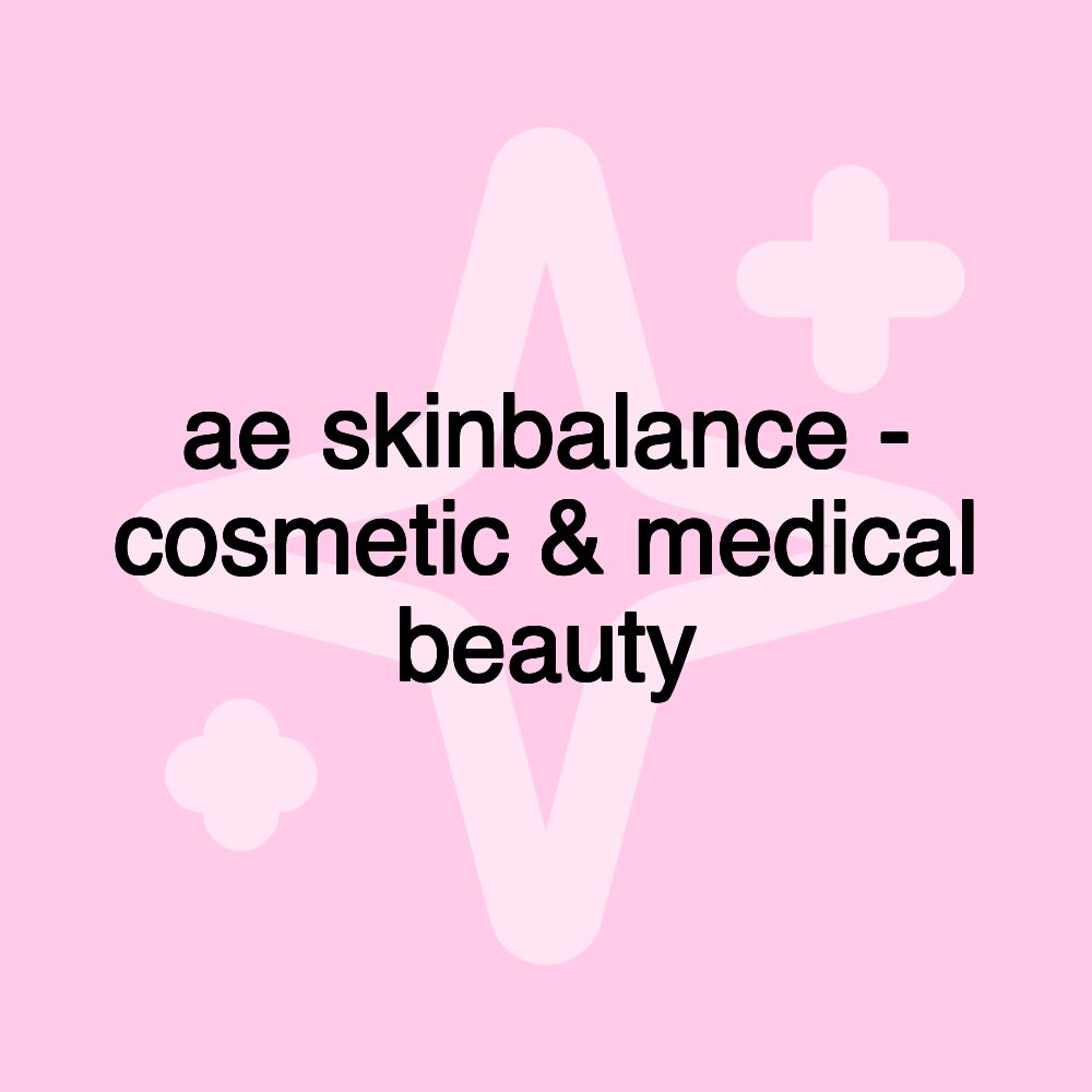 ae skinbalance - cosmetic & medical beauty