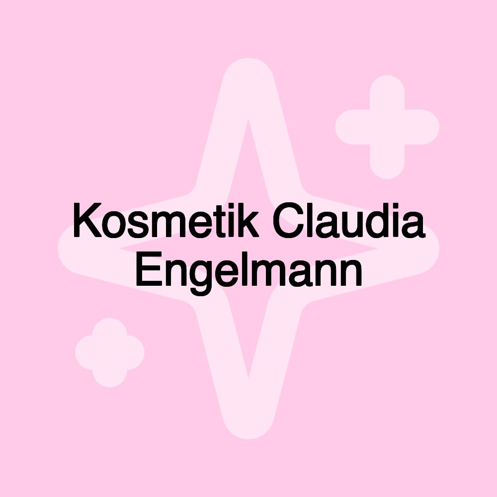 Kosmetik Claudia Engelmann