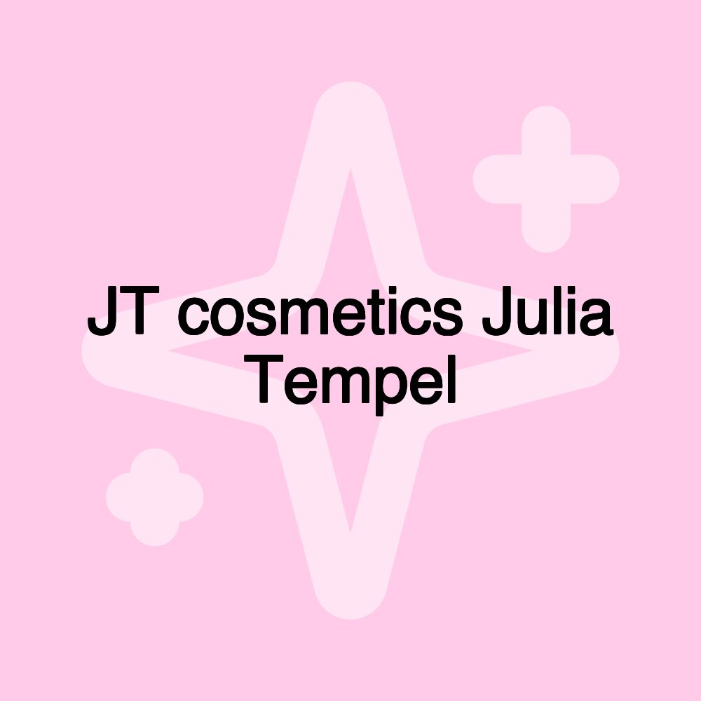 JT cosmetics Julia Tempel