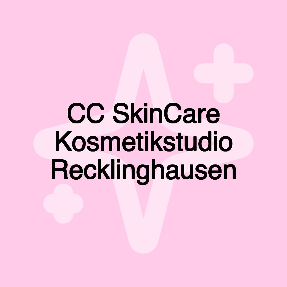 CC SkinCare Kosmetikstudio Recklinghausen