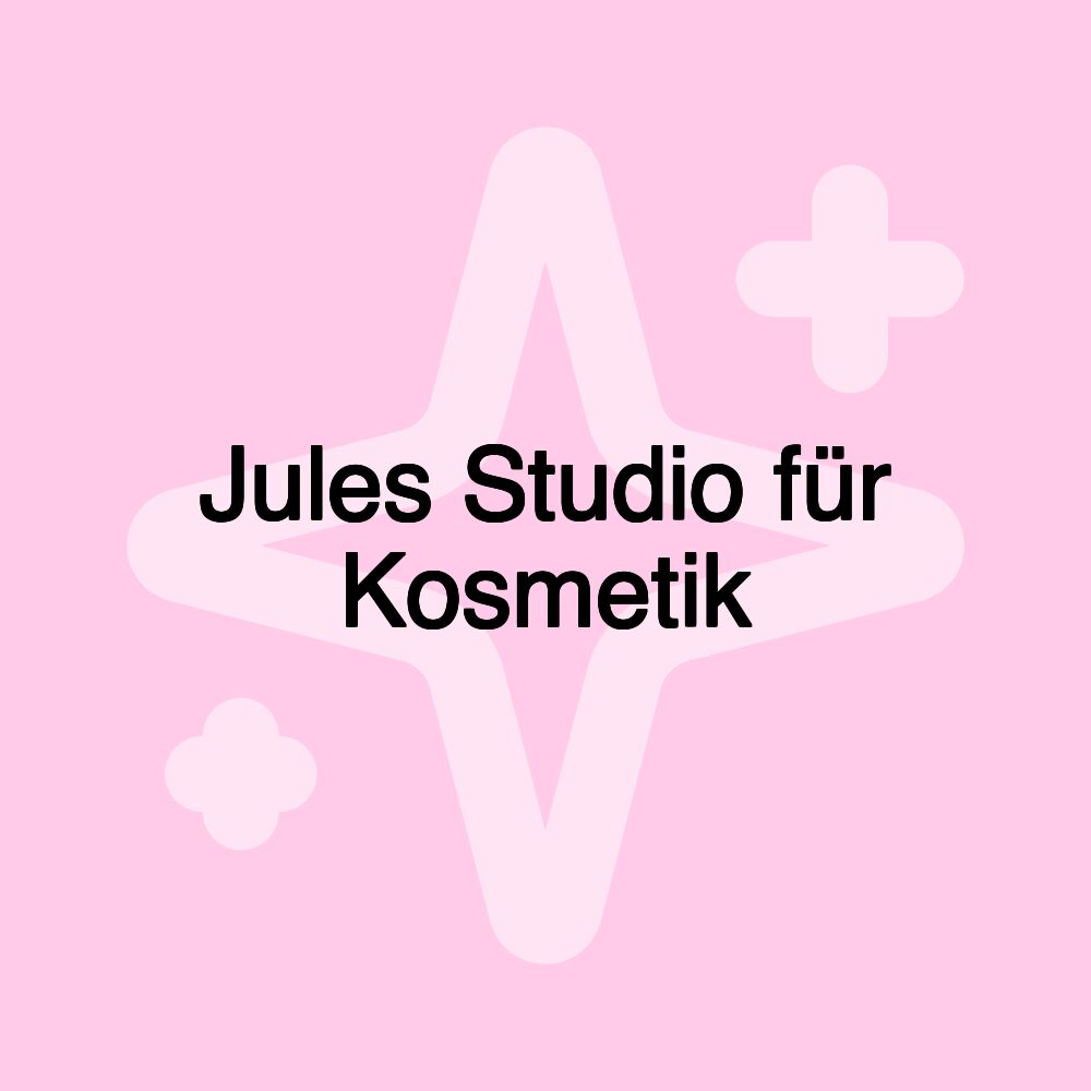 Jules Studio für Kosmetik