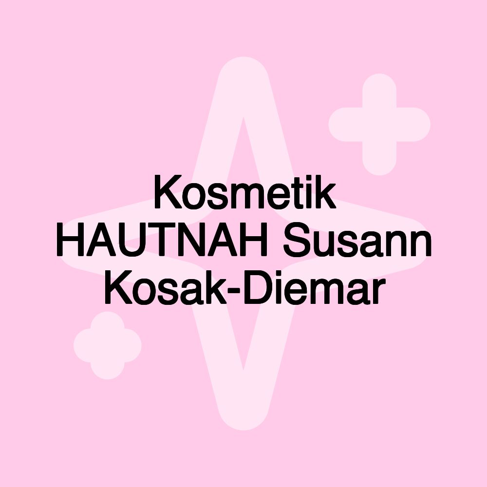 Kosmetik HAUTNAH Susann Kosak-Diemar