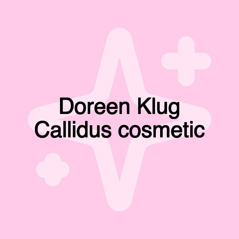 Doreen Klug Callidus cosmetic