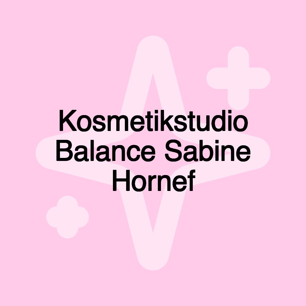 Kosmetikstudio Balance Sabine Hornef