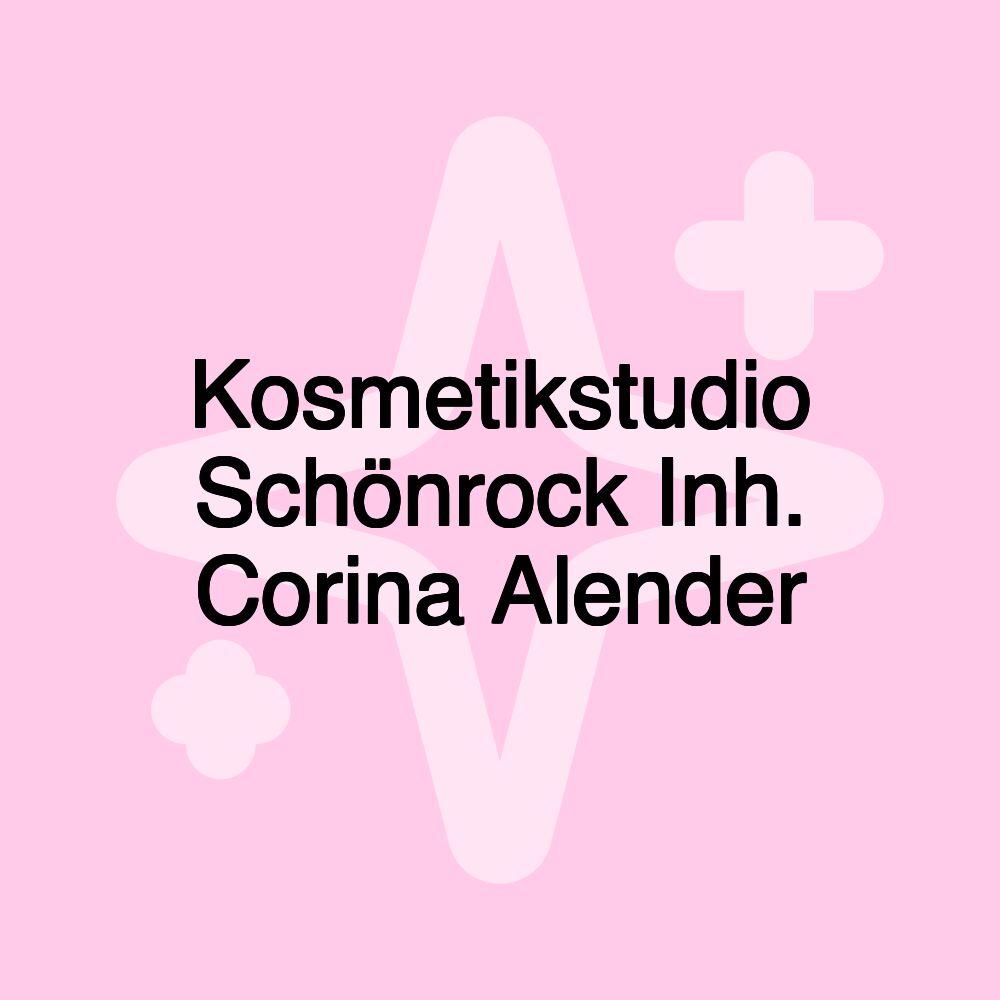 Kosmetikstudio Schönrock Inh. Corina Alender