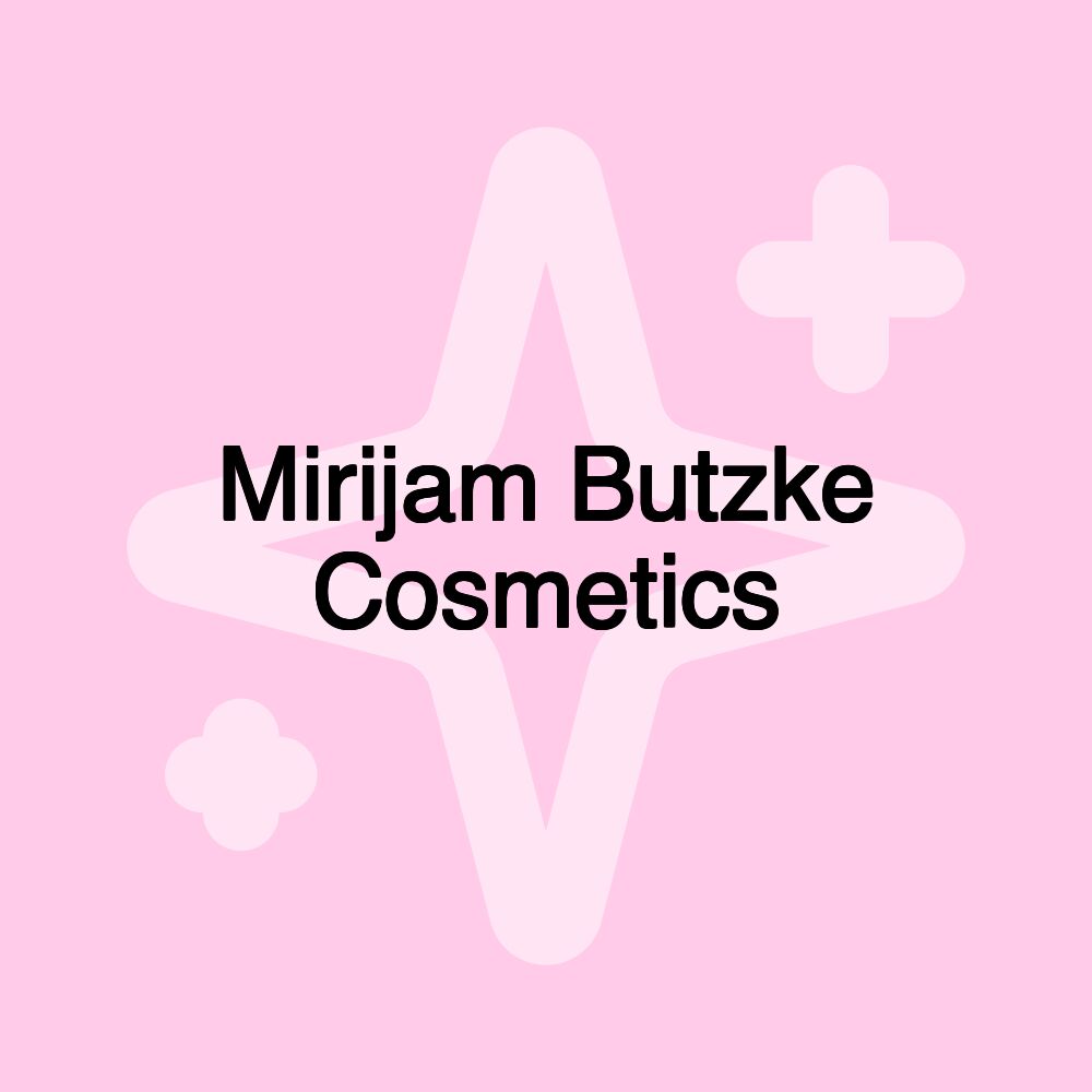 Mirijam Butzke Cosmetics