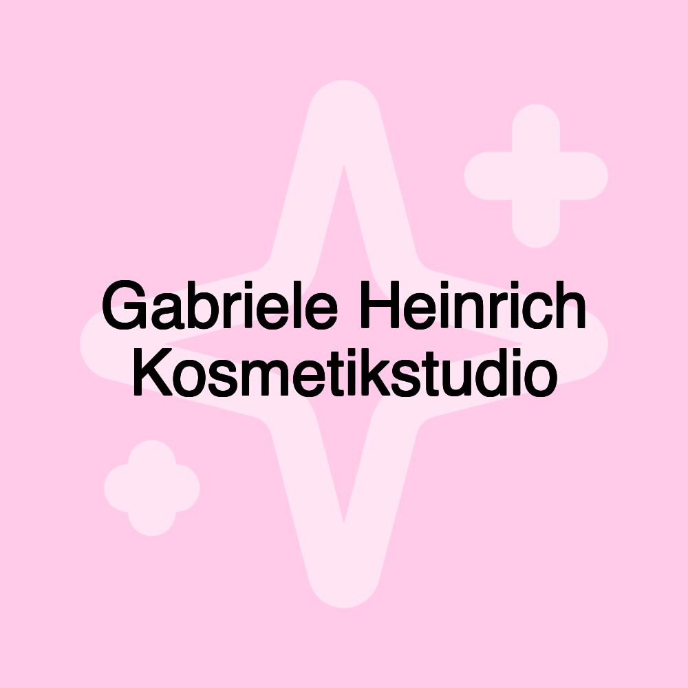 Gabriele Heinrich Kosmetikstudio