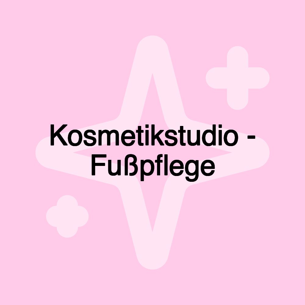 Kosmetikstudio - Fußpflege