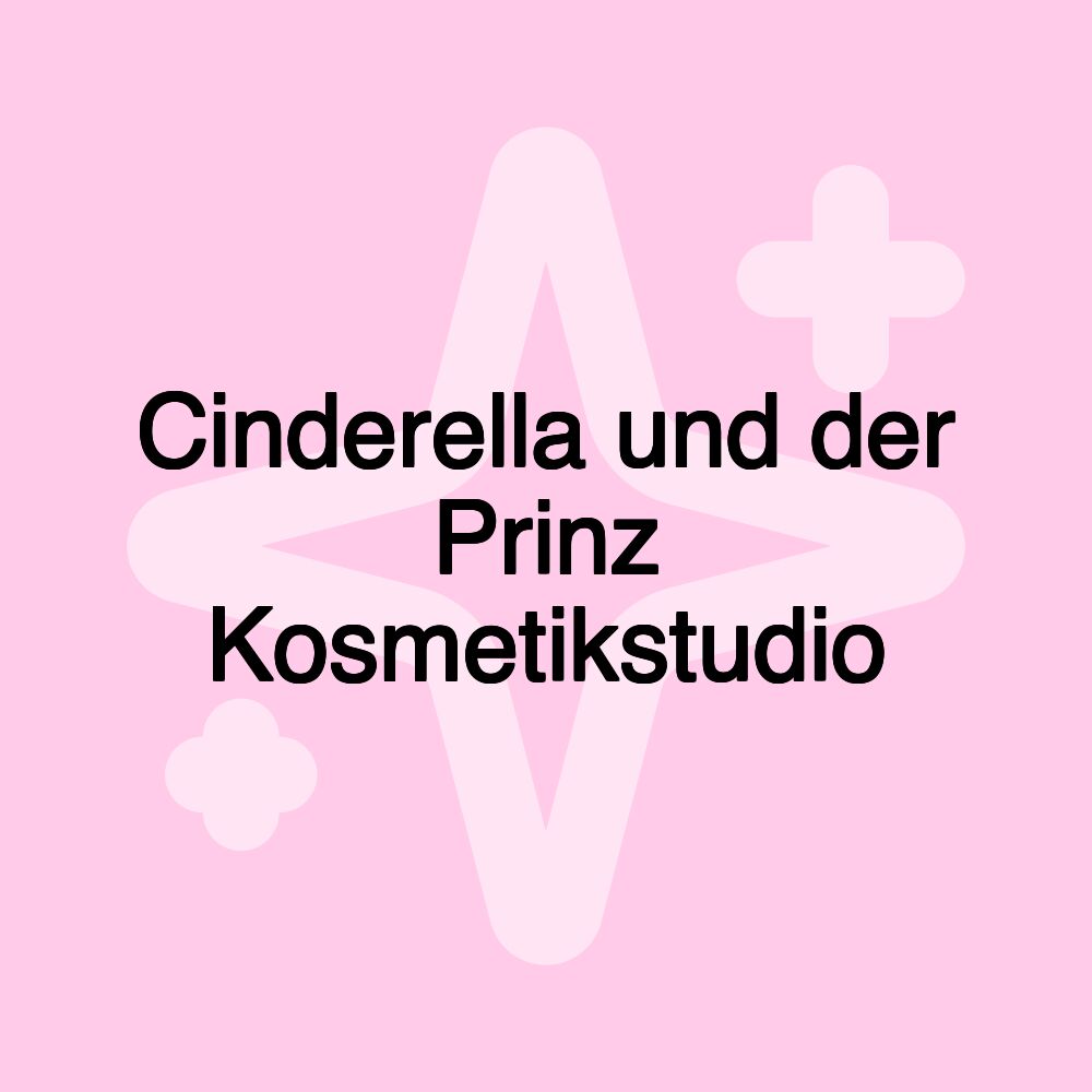 Cinderella und der Prinz Kosmetikstudio