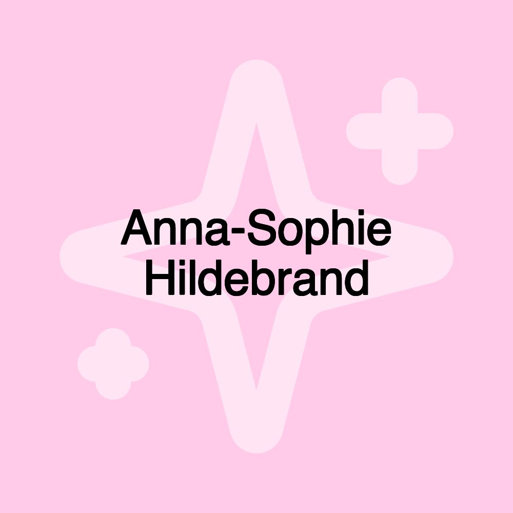 Anna-Sophie Hildebrand