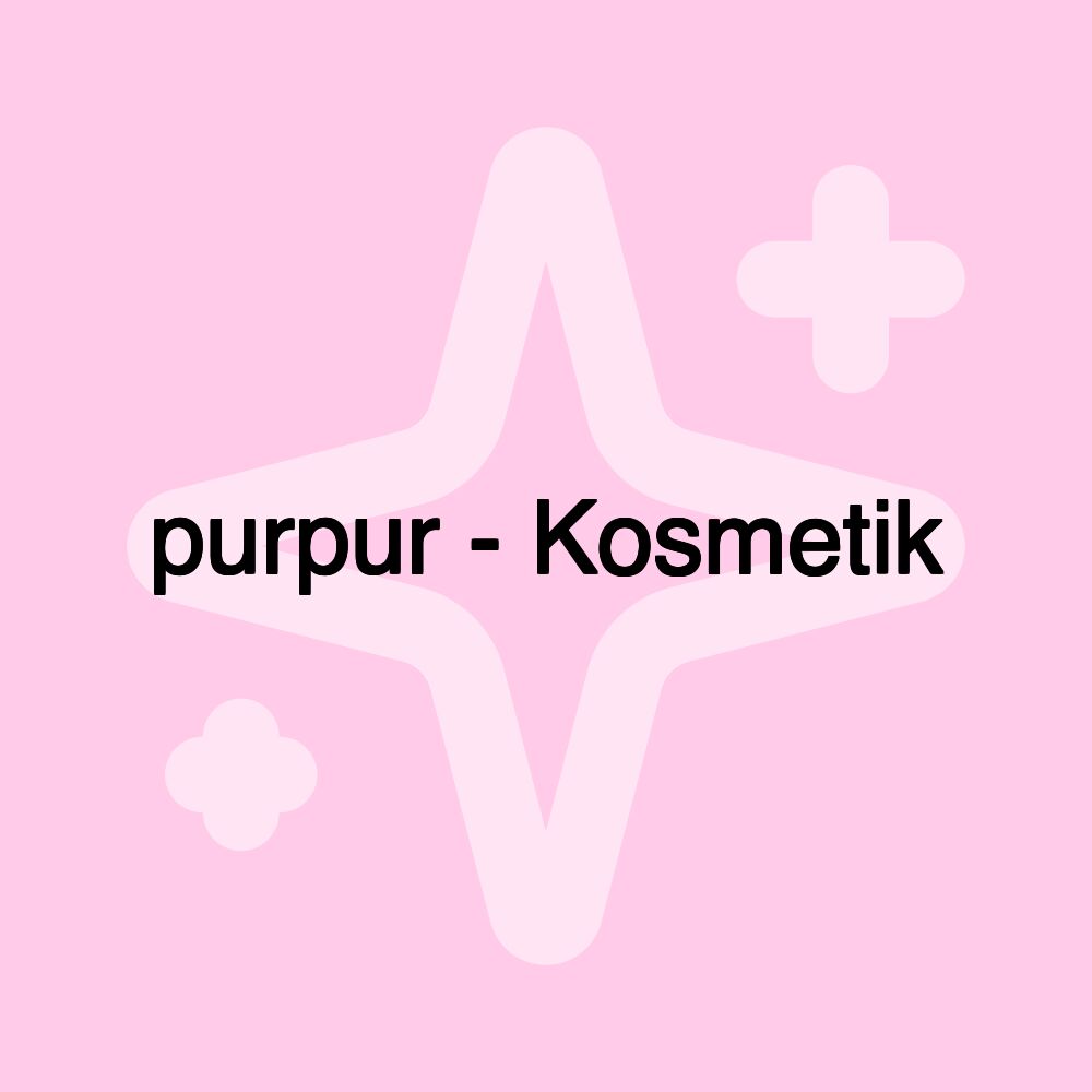 purpur - Kosmetik