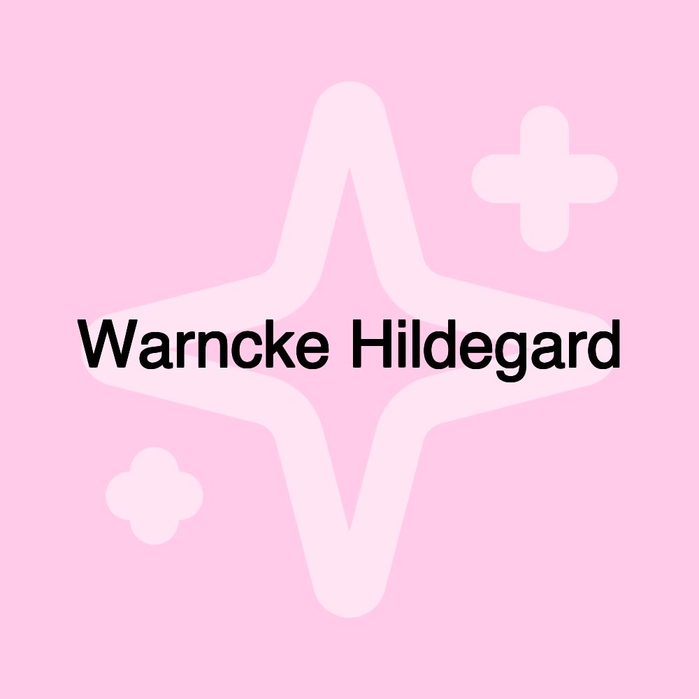 Warncke Hildegard