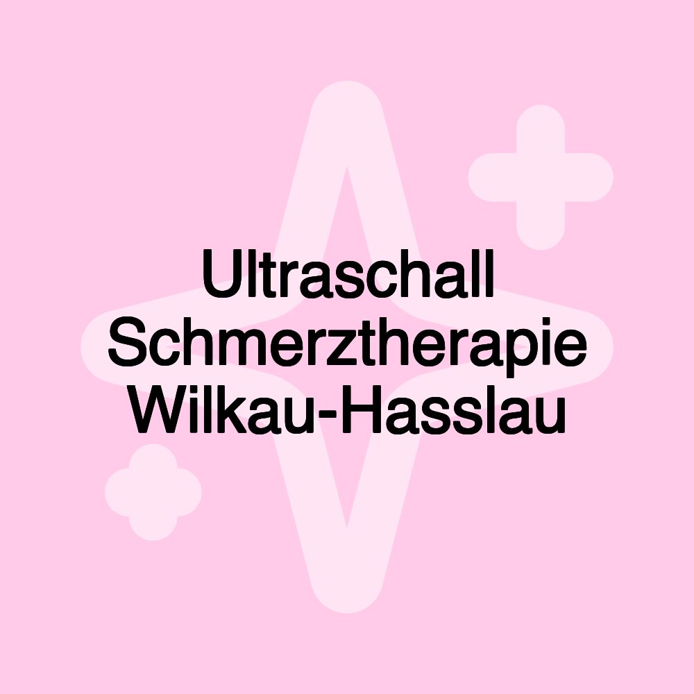 Ultraschall Schmerztherapie Wilkau-Hasslau