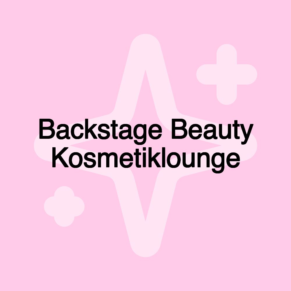 Backstage Beauty Kosmetiklounge