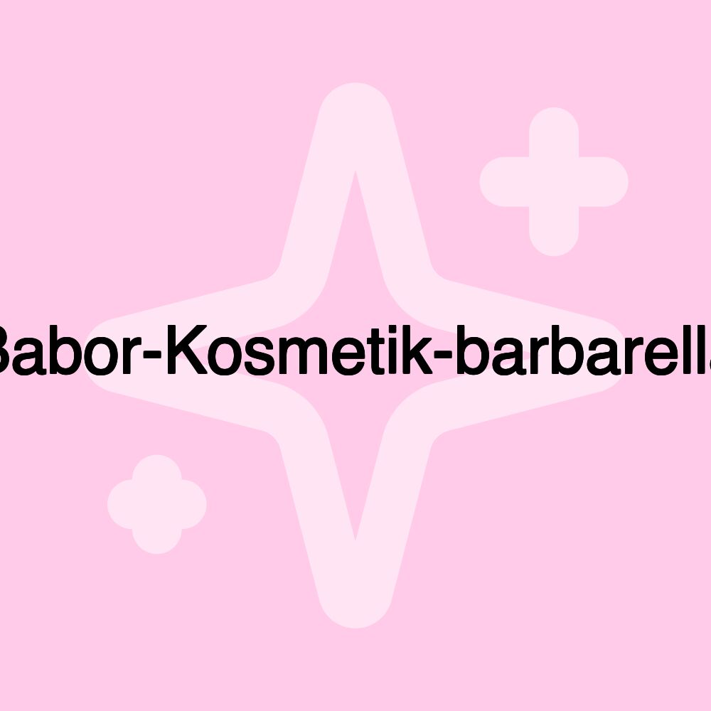 Babor-Kosmetik-barbarella