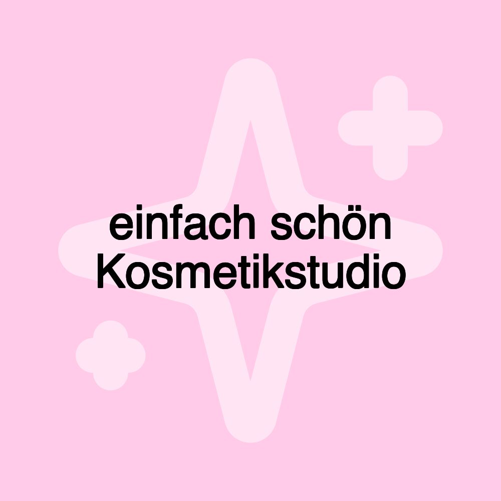 einfach schön Kosmetikstudio