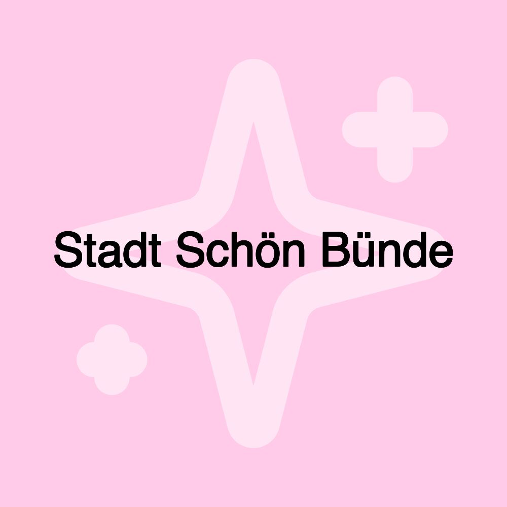 Stadt Schön Bünde