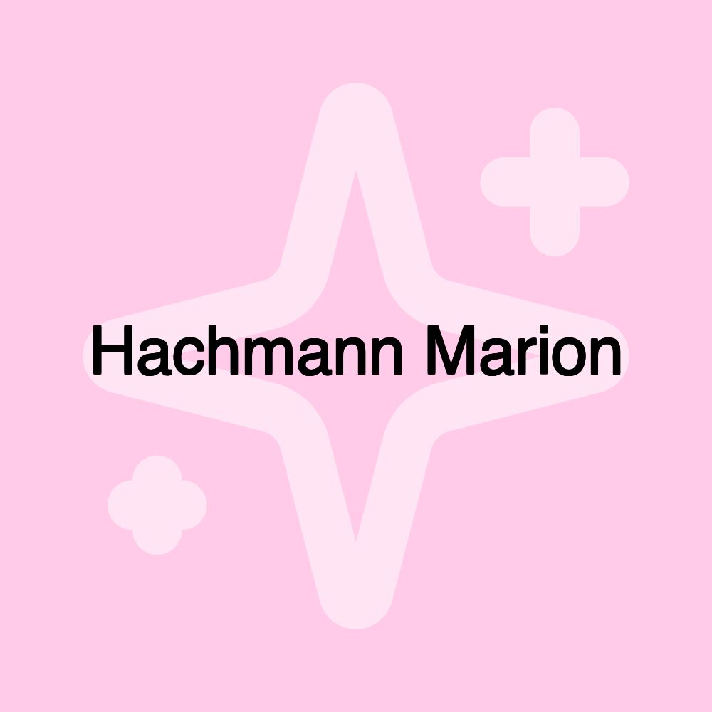 Hachmann Marion