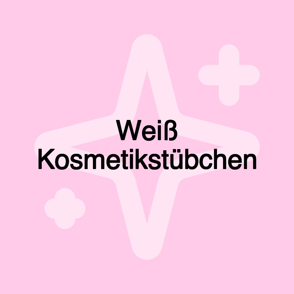 Weiß Kosmetikstübchen